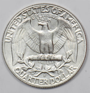 US 1959 -D Washington Quarter 90% silver Beautiful Deep Orange Tuning Washingto
