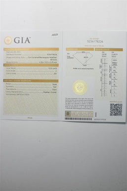 Laser inscripted GIA Loose Natural Diamond TCW 0.24ct J S1 JG025