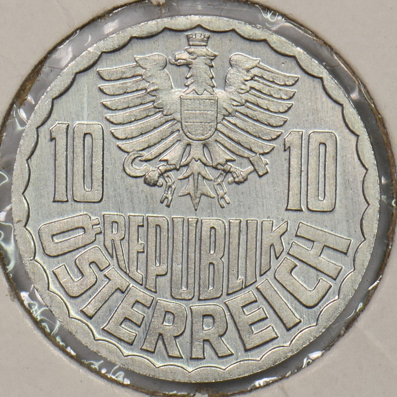 Austria 1964 10 Groschen 199726 combine shipping