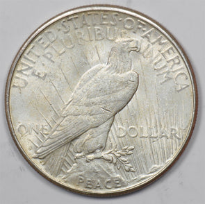 US 1923 -S Better Date Silver Peace Dollar Silver Peace Dollar UNC U0880 combin