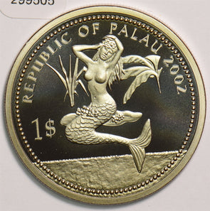 Palau 2002 Dollar Jellyfish 299505 combine shipping