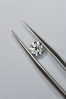Laser inscripted GIA Loose Natural Diamond TCW 0.57ct I SI1 JG015