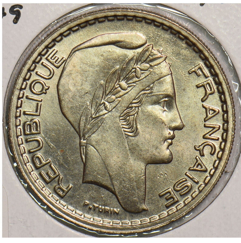 France 1949 10 Francs 299618 combine shipping