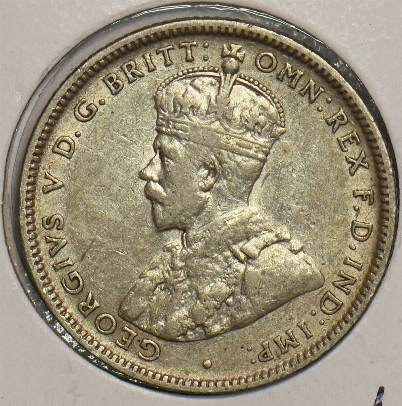 Australia 1918 Shilling George V 491620 combine shipping
