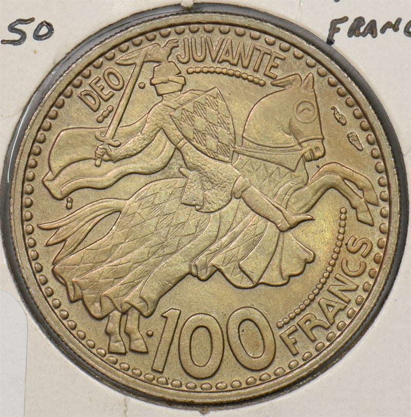 Monaco 1950 100 Francs Horse 199642 combine shipping