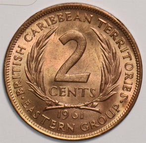 British Caribbean Territories 1961 2 Cents 299211 combine shipping