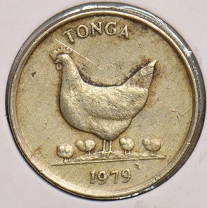 Tonga 1979 5 Seniti Hen and chicks 199457 combine shipping
