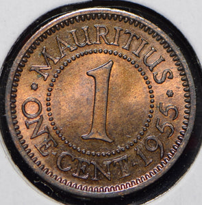 Mauritius 1955 Cent  150129 combine shipping