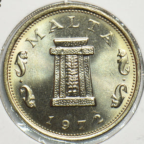 Malta 1972 5 Cents 153322 combine shipping