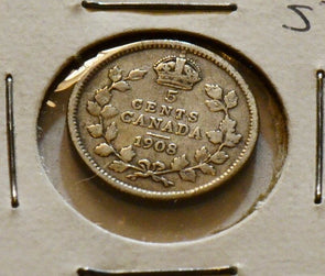 Canada B OTT 1908 5 Cents   CA0054 combine shipping