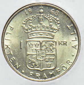 Sweden 1968 Krona 192684 combine shipping