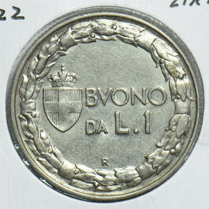 Italy 1922 Lira 198048 combine shipping