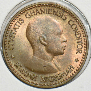 Ghana 1958 1/2 Penny 0 197748 combine shipping