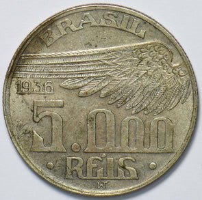 Brazil 1936 5000 Reis 293800 combine shipping