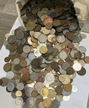 10 Random Foreign Coin Lot Out of Bag BU0906 combine shipping