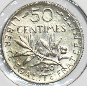 France 1920 50 Centimes 240514 combine shipping