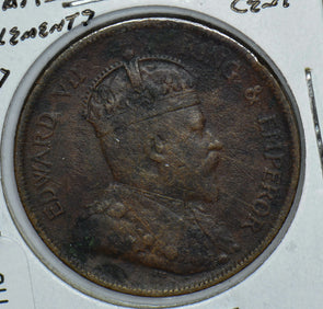 Straits Settlements 1907 Edward VII Cent 291115 combine shipping