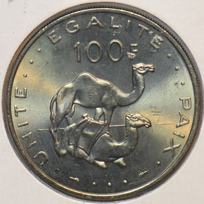 Djibouti 1977 100 Francs Camel animal BU 294609 combine shipping