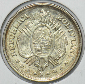 Bolivia 1893 20 Centavos 295705 combine shipping