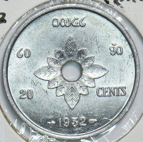 Laos 1952 20 Cents Elephant animal 198381 combine shipping