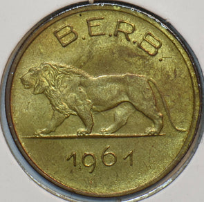 Burundi 1961 Franc Lion animal Rwanda and Burundi 297454 combine shipping