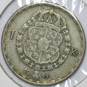 Sweden 1945 Krona 902762 combine shipping