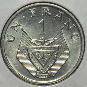 Rwanda 1969 Franc BU 297396 combine shipping