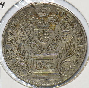 Austria 1764 20 Kreuzer Eagle animal 296311 combine shipping