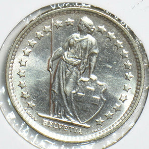 Switzerland 1963 1/2 Franc 240605 combine shipping