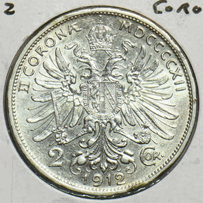 Austria 1912 2 Corona 298497 combine shipping