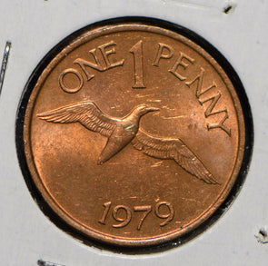 Guernsey 1979 Cent Lion animal Gannet  901628 combine shipping