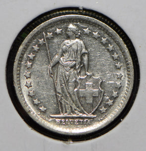 Switzerland 1965 1/2 Franc  191099 combine shipping