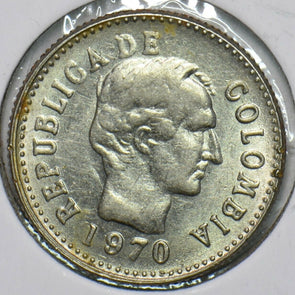 Colombia 1970 10 Centavos 903870 combine shipping