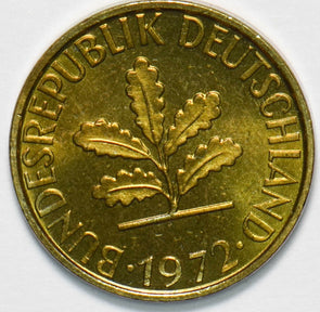 Germany 1972 5 Pfennig 292533 combine shipping