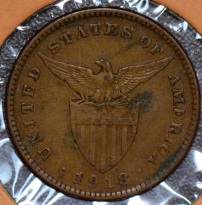 Philippines 1918 Centavo  190305 combine shipping