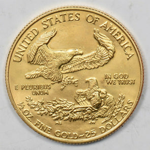 1990 25 Dollars gold 1/2 oz Gold Eagle GL0244 combine shipping