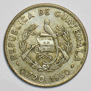 Guatemala 1960 10 Centavos naked man Birdanimal 240863 combine shipping