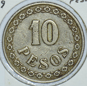 Paraguay 1939 10 Pesos 190844 combine shipping