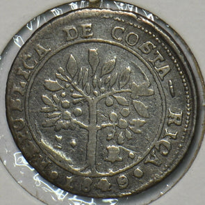 Costa Rica 1849 JB Real C0412 combine shipping