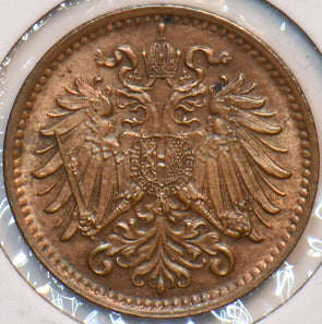 Austria 1895 Heller Eagle animal 151596 combine shipping