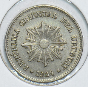 Uruguay 1924 Centesimo 298956 combine shipping