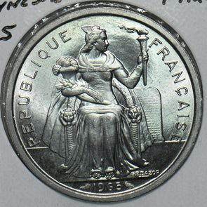 French Polynesia 1965 2 Francs 297820 combine shipping