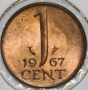 Netherlands 1967 Cent 152474 combine shipping