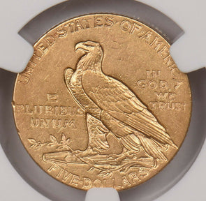1911 S 5 Dollar Indian Head gold NGC XF 45 NG1024 combine shipping