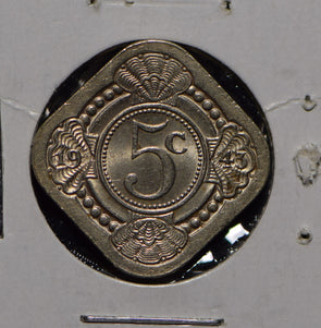 Netherlands 1943 5 Cents  291685 combine shipping