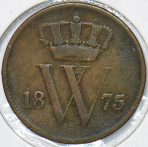 Netherlands 1875 Cent  291044 combine shipping