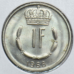 Luxembourg 1968 Franc 153908 combine shipping