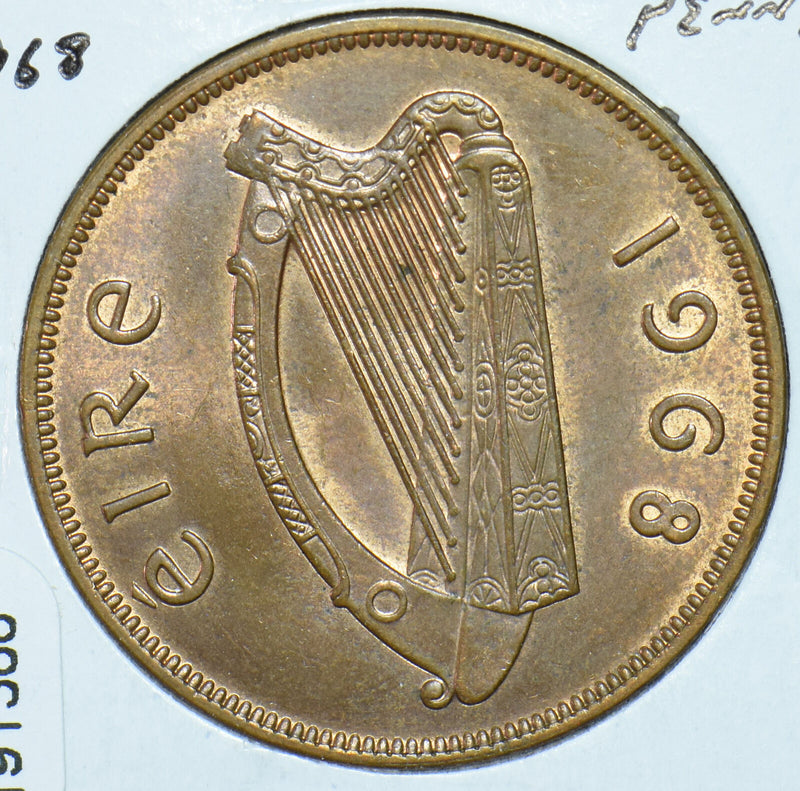 Ireland 1968 Penny Hen with chicks animal 191366 combine shipping