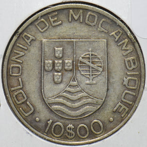Mozambique 1936 Portugal 10 Escudos 293949 combine shipping