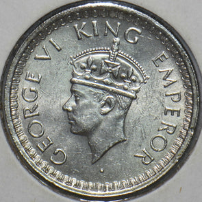 British India 1943 1/2 Rupee 194495 combine shipping